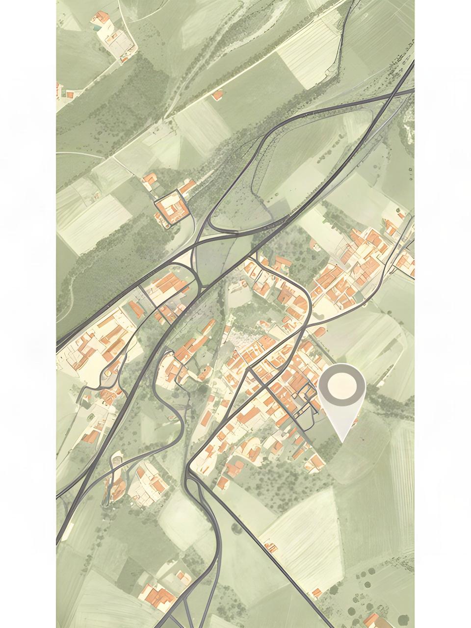 Mappa statica della zona di Via delle Prata a Signa, provincia di Firenze